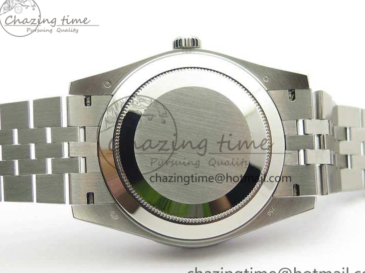 MiroTime 0204 DateJust Smooth Bezel SS Noob 1:1 Best Edition Gray Sticks Dial On Jubilee Bracelet A Packable 3505